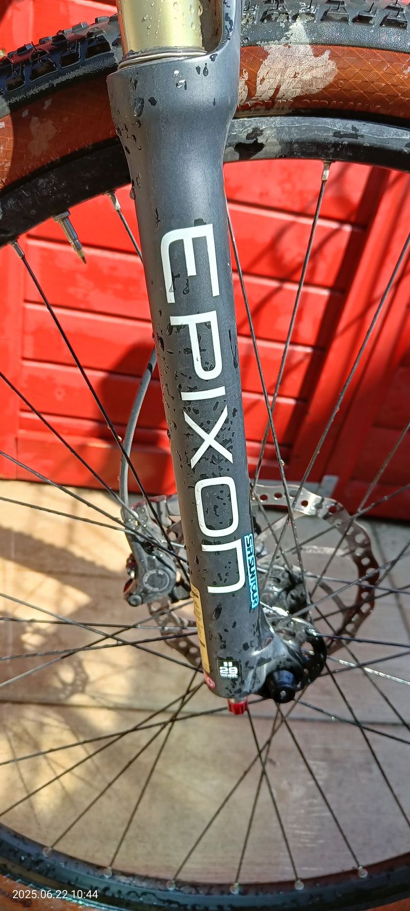 MTB, Prasklý rám