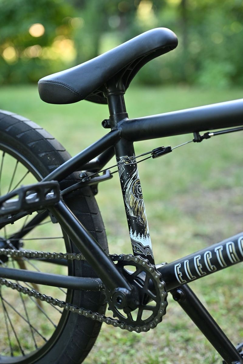 Freestyle BMX kolo - FLY BIKES Electron 20.5" RHD - Flat Black