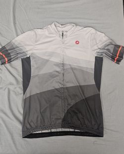 CASTELLI - dres Orizzonte bílá/šedá XL