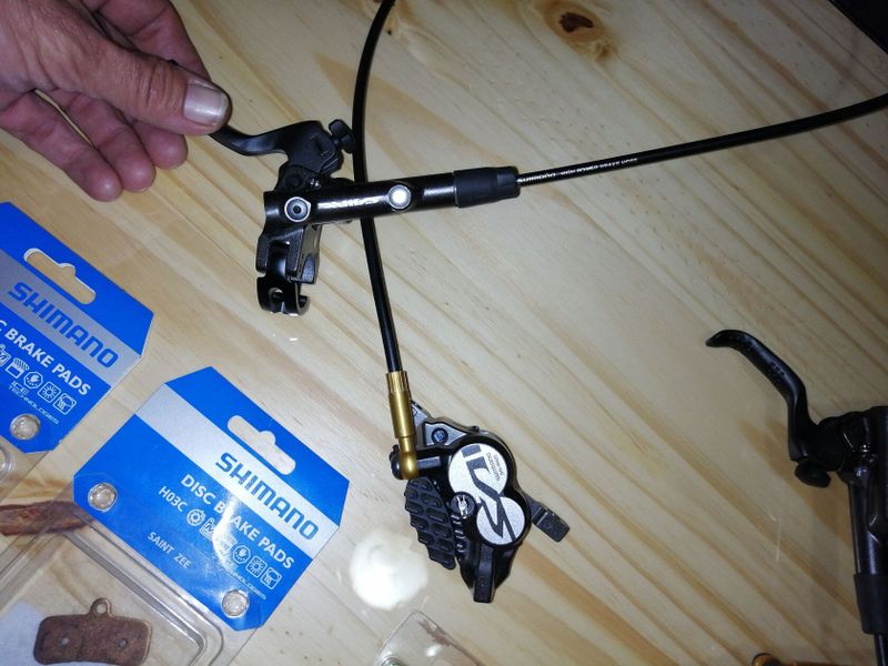 Set shimano saint 