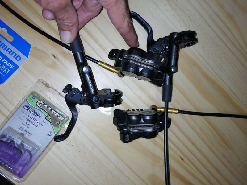Set shimano saint 