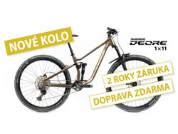 Nové kolo celoodpruž. MTB 29" Lee Cougan Quest SHIMANO Deore 1x11 vel. S/M/L - k výběru více barev