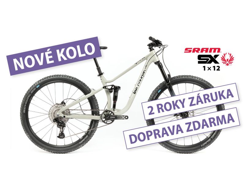 Nové kolo celoodpruž. MTB 29" Lee Cougan Quest SRAM SX Eagle 1x12 vel. S/M/L - k výběru více barev