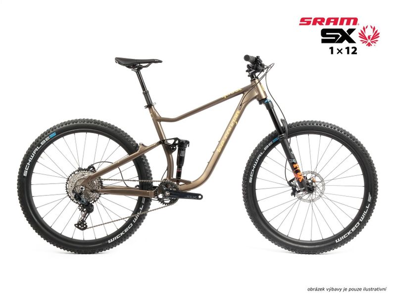 Nové kolo celoodpruž. MTB 29" Lee Cougan Quest SRAM SX Eagle 1x12 vel. S/M/L - k výběru více barev