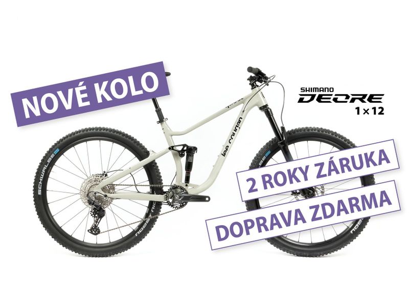 Nové kolo celoodpruž. MTB 29" Lee Cougan Quest SHIMANO Deore 1x12 vel. S/M/L - k výběru více barev