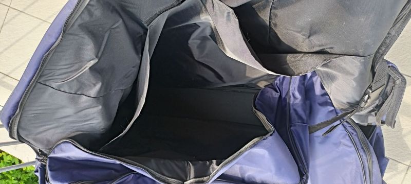 Přepravní box polstrovaný a vyztužený a kolo zn. Merida