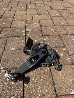 Zánovní Sram X0 kliky 175 mm, NOVÝ převodník 32T 3 mm offset