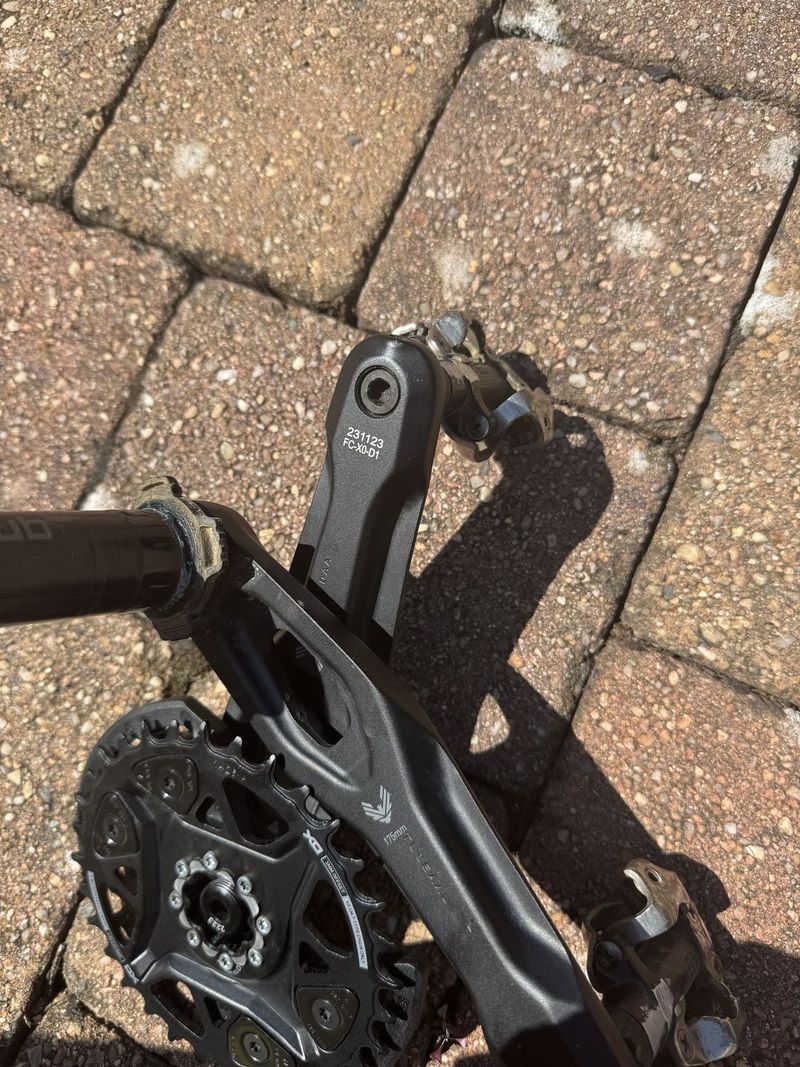 Zánovní Sram X0 kliky 175 mm, NOVÝ převodník 32T 3 mm offset