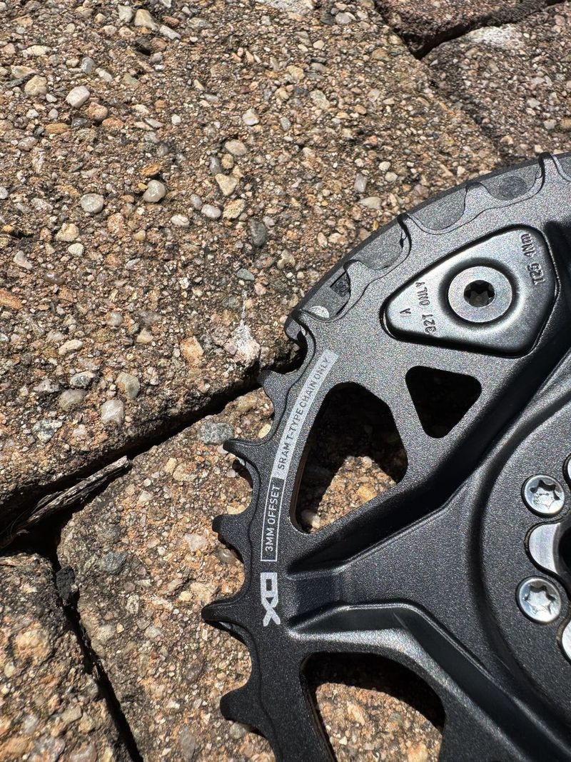 Zánovní Sram X0 kliky 175 mm, NOVÝ převodník 32T 3 mm offset