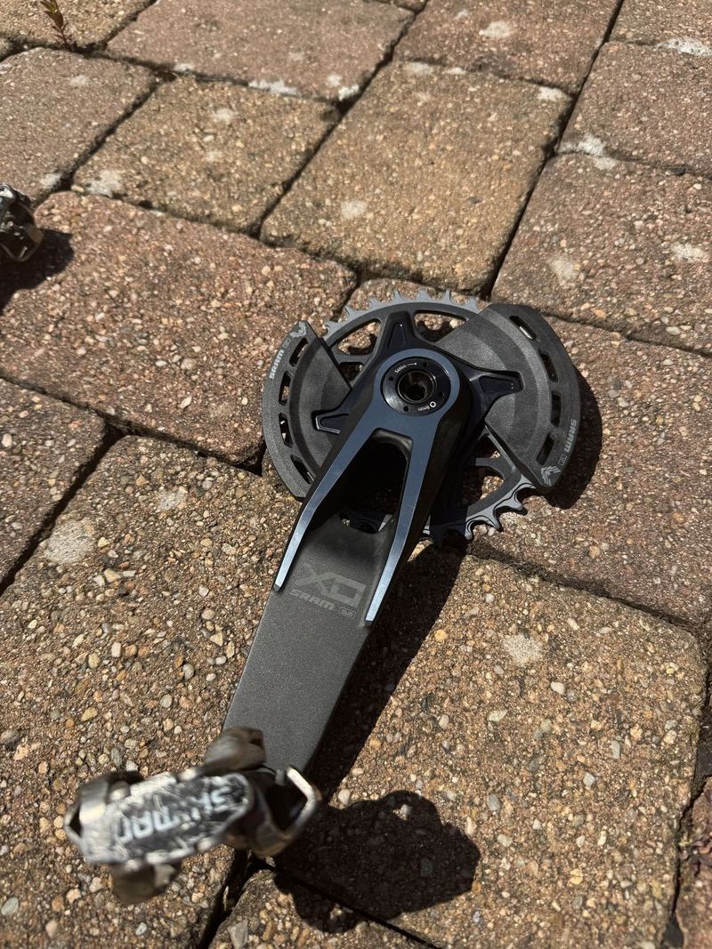 Zánovní Sram X0 kliky 175 mm, NOVÝ převodník 32T 3 mm offset