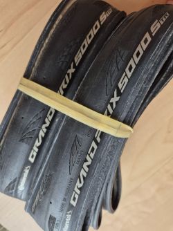 Continental Grand Prix 5000 S TR 700×25c (2 ks, nové, černé)