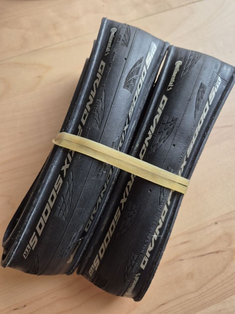 Continental Grand Prix 5000 S TR 700×25c (2 ks, nové, černé)