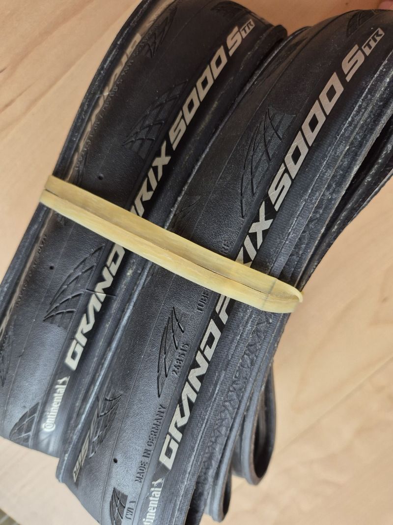 Continental Grand Prix 5000 S TR 700×25c (2 ks, nové, černé)