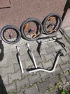Thule Chariot CX2 – dětský vozík za kolo pro 2 děti + cyklo set + jogging kolo