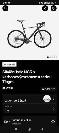 Dámské karbonové silniční kolo 2XS