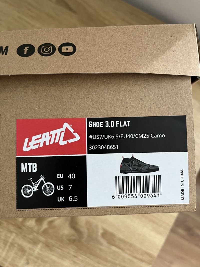 Leatt Shoe 3.0 Flat