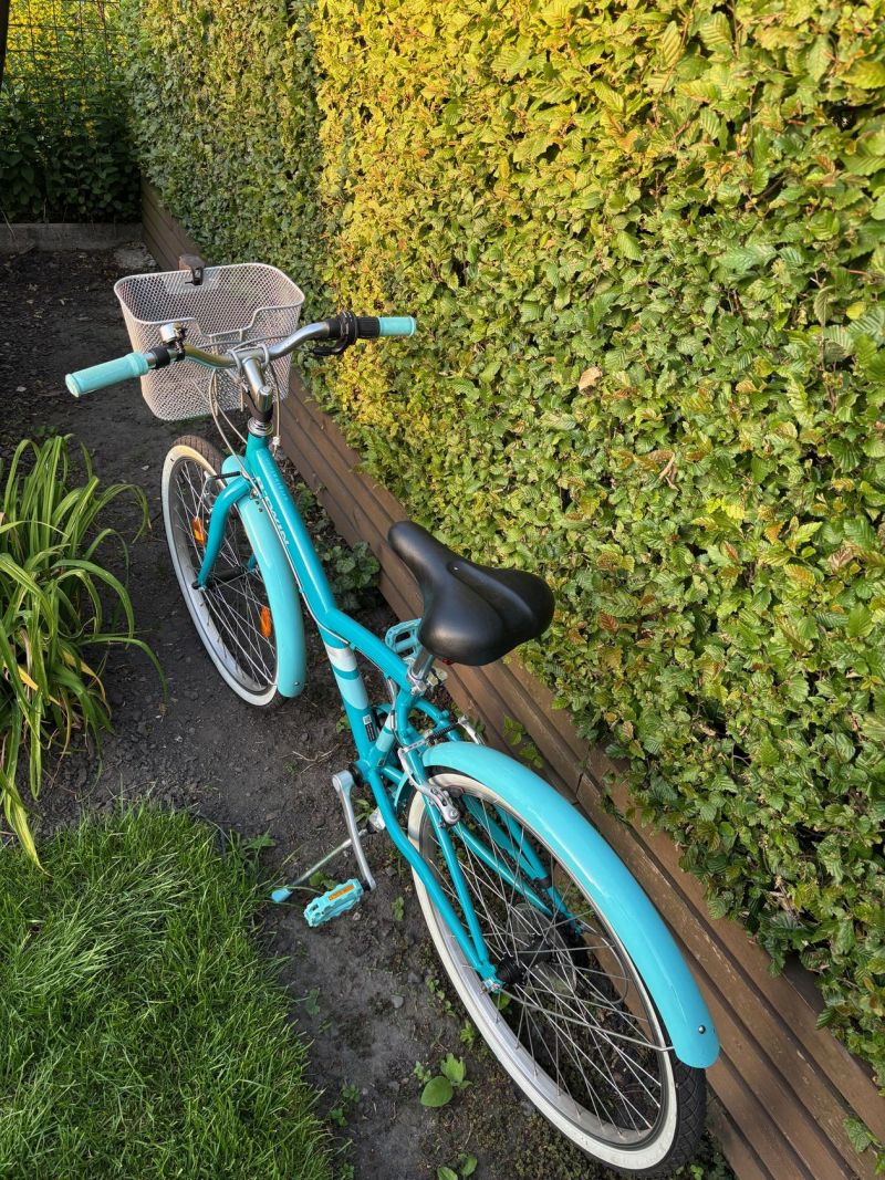 Prodám dětské 24" městské kolo BTWIN 500 – jako nové