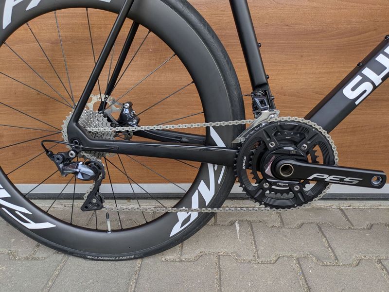Karbonové silniční kolo, Ultegra, Karbon aero kola, wattmetr