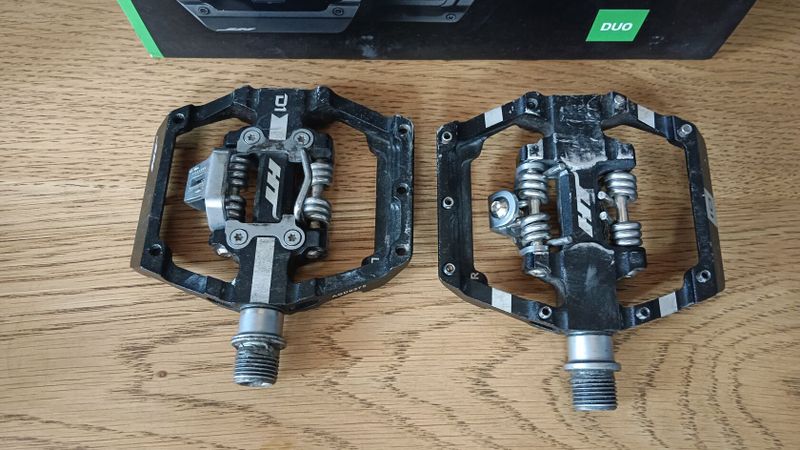 pedály platformy nášlapné pedály HT HTI-D1 MTB