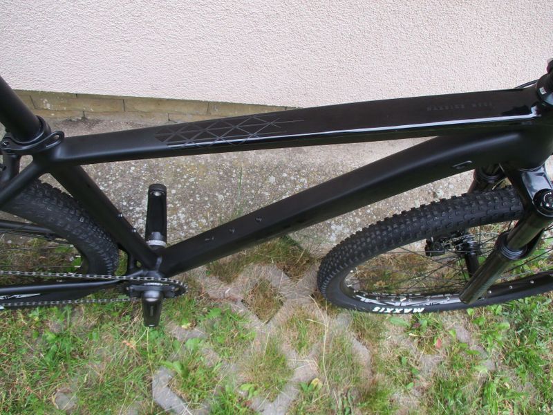 Nové 19" kolo na rámu Maxbike M909 19", SLX/Deore 1x12, vzduch. vidlice Rock Shox Recon