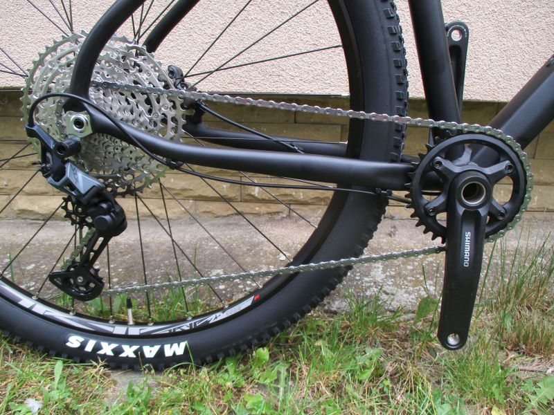 Nové 19" kolo na rámu Maxbike M909 19", SLX/Deore 1x12, vzduch. vidlice Rock Shox Recon