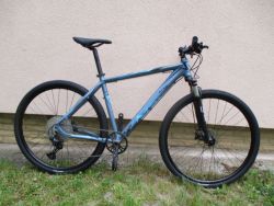 Nové lehké krosové kolo MRX Elite 19,5", vzduchová vidlice Suntour NRX, Shimano Deore 1x11