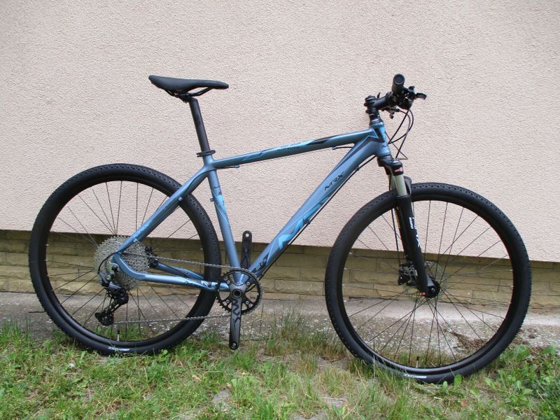Nové lehké krosové kolo MRX Elite 19,5", vzduchová vidlice Suntour NRX, Shimano Deore 1x11