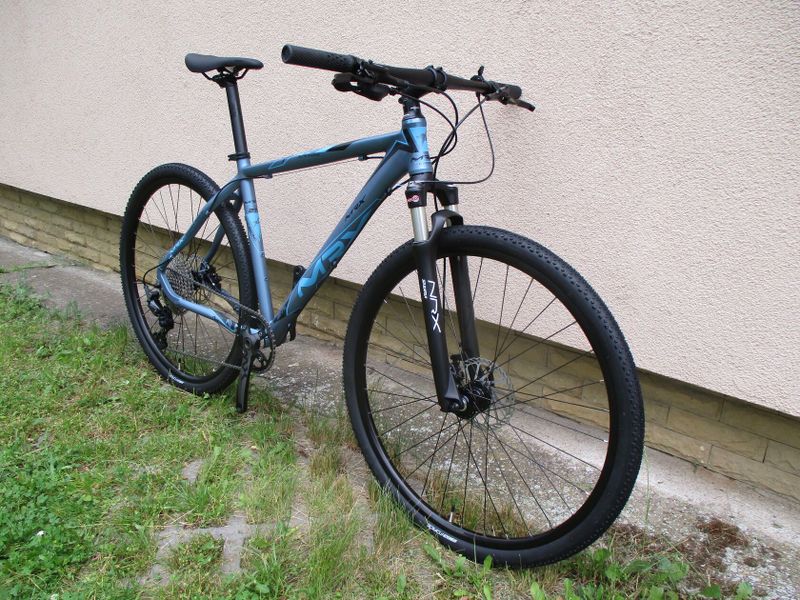Nové lehké krosové kolo MRX Elite 19,5", vzduchová vidlice Suntour NRX, Shimano Deore 1x11
