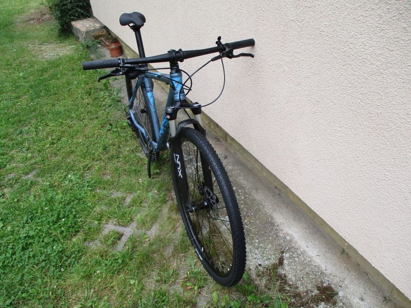 Nové lehké krosové kolo MRX Elite 19,5", vzduchová vidlice Suntour NRX, Shimano Deore 1x11
