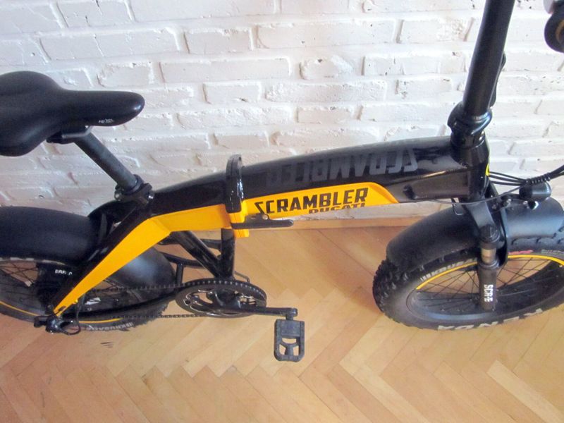 DUCATI SCRAMBLER, najeto 70 Km. PC 50.000 Kč