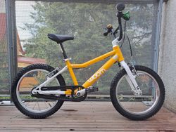 Ultralehké dětské kolo Woom 3 (vel. 16) Žlutá
