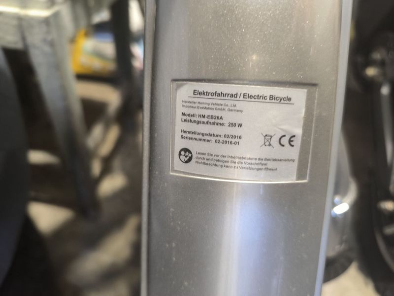 Městské elektrokolo CityBike 26" 250w 36V 12Ah