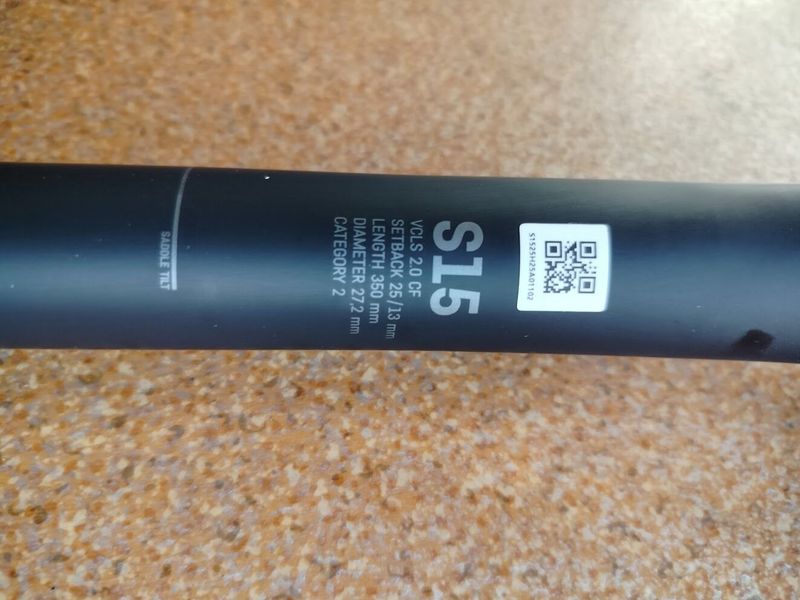 Prodám novou sedlovku Canyon S15 VCLS 2.0 CF