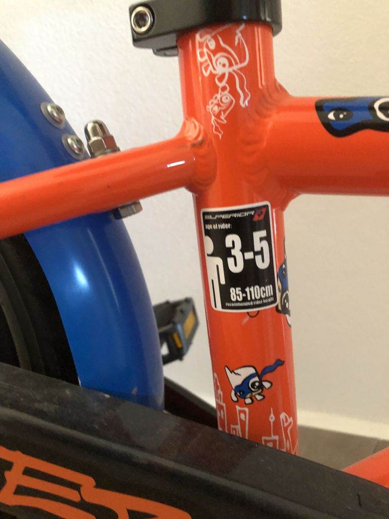Superior Hero 16" dětské kolo