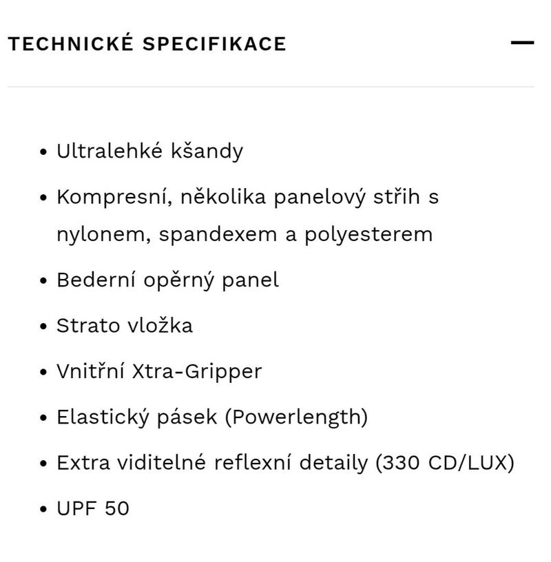 Prodám nové nepoužité šortky