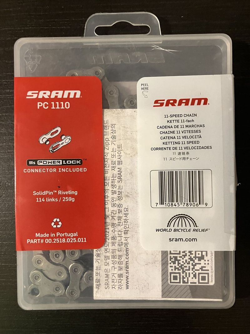 Řetěz SRAM PC 1110 SolidPin 11s