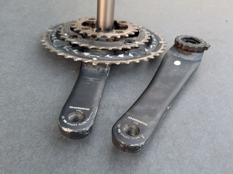 kliky Shimano XTR FC-M970