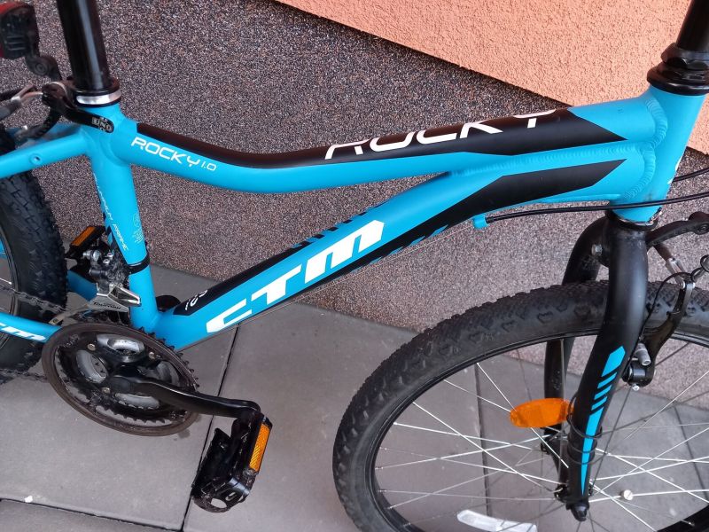 Horské kolo CTM Rocky 1.0, 24" pro výšku postavy 120–145 cm