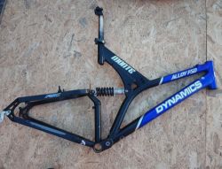 Celoodpružený rám Dynamics Alloy FSD, 21.5"/26"