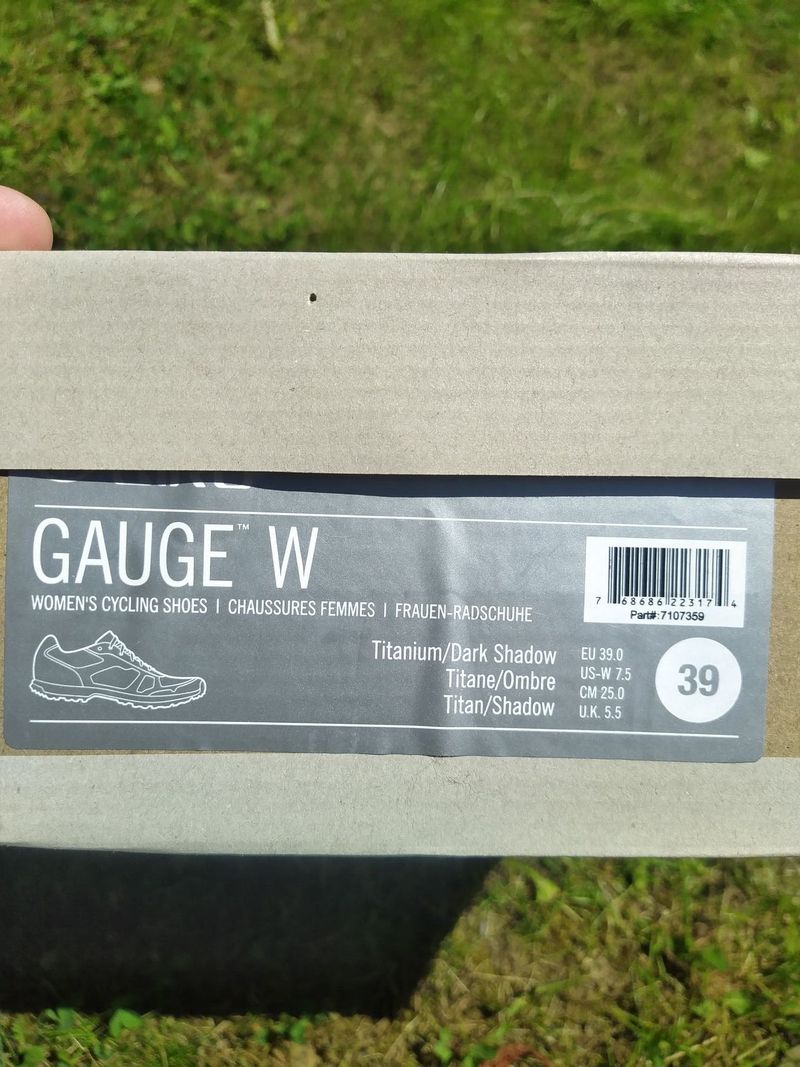 Dámské boty na kolo GIRO Gauge W vel.39 