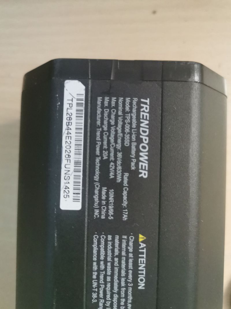 Baterie TPS-006-35SD simplo 