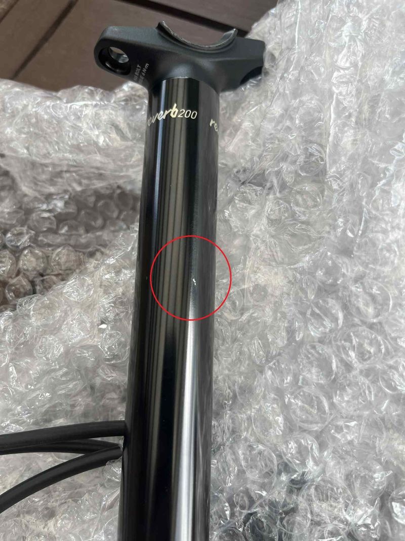 RockShox Reverb Stealth C1 200 mm – po servisu