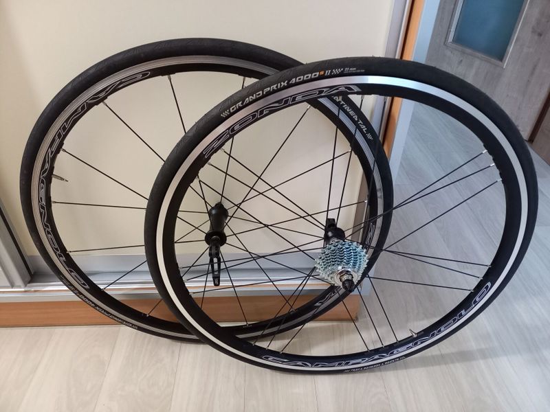 Zapletená kola Campagnolo Zonda