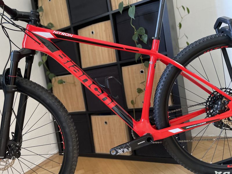 Bianchi Nitron 9.4 carbon / Sram Eagle 1x12 / vel.L / zánovní