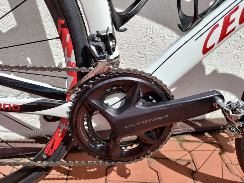 Prodám silničku CECCOTTI velikost 56, kotouče / Shimano Ultegra 2/11