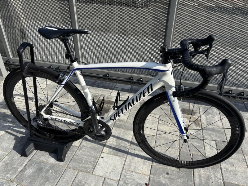 Specialized Tarmac, vel. 54, Di2 Ultegra, CEMA keramická ložiska, 7.8 Kg