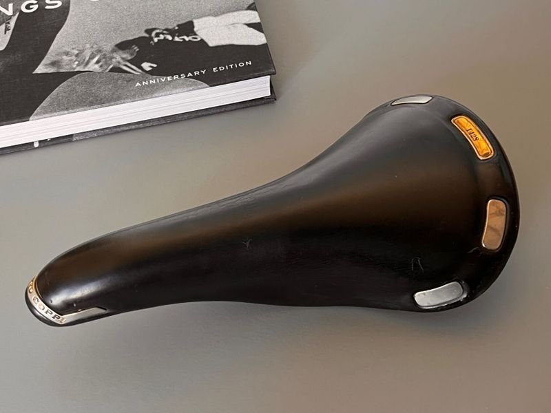 Vintage sedlo Selle Italia Fausto Coppi