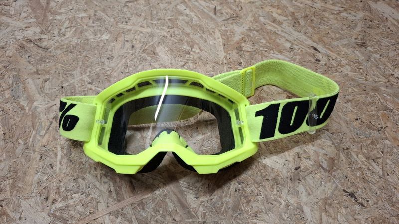 Motokrosové brýle 100% STRATA 2 (čiré plexi)