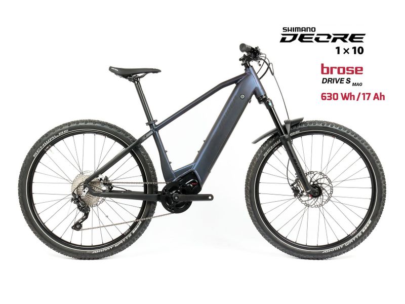 Nové elektrokolo MTB 29" Spyder Brose S SHIMANO Deore 1x10 ve vel. S, M a L - barva na přání