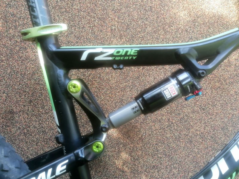 Celoodpružené kolo cannondale rz120